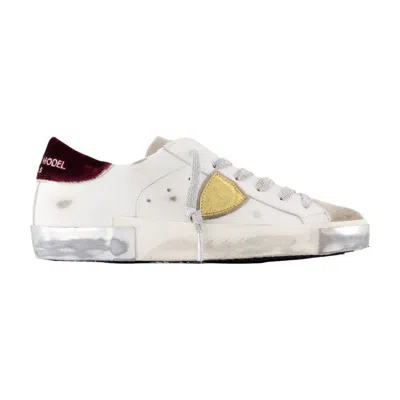 Philippe Model Prsx Low Sneakers In White