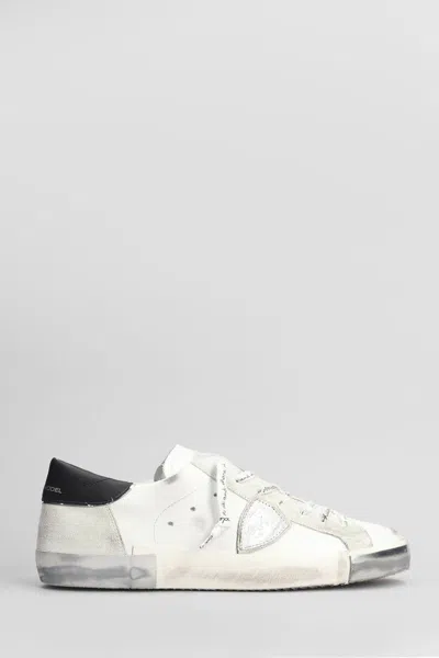 Philippe Model Prsx Low Sneakers In White