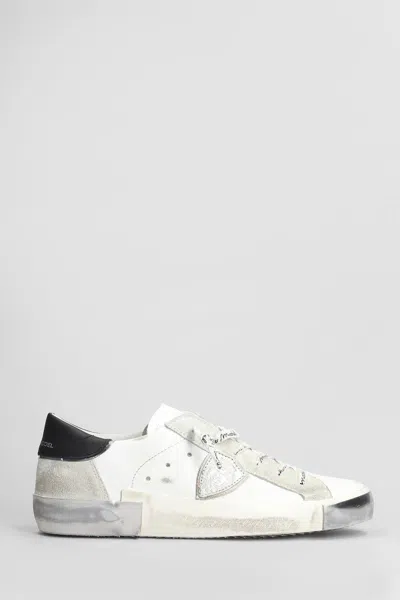 Philippe Model Prsx Low Sneakers In White
