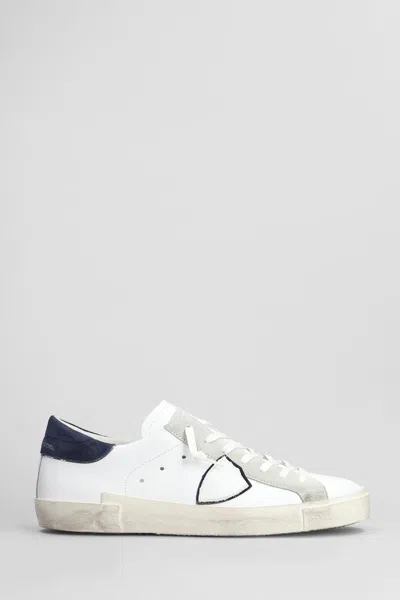 Philippe Model Prsx Low Sneakers In White