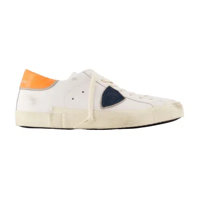 Philippe Model Prsx Low Sneakers In White
