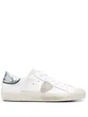 Philippe Model Prsx Low-top Leather Sneakers In White