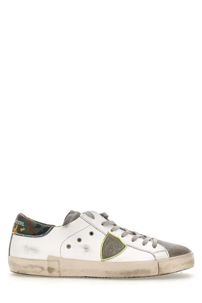 Philippe Model Prsx Low In White - Green