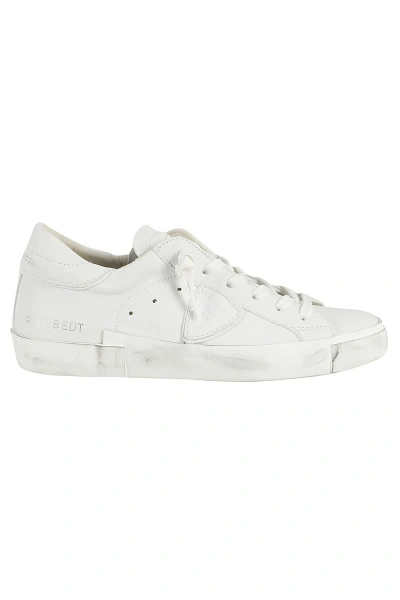 Philippe Model Prsx Low Woman In Basic Blanc