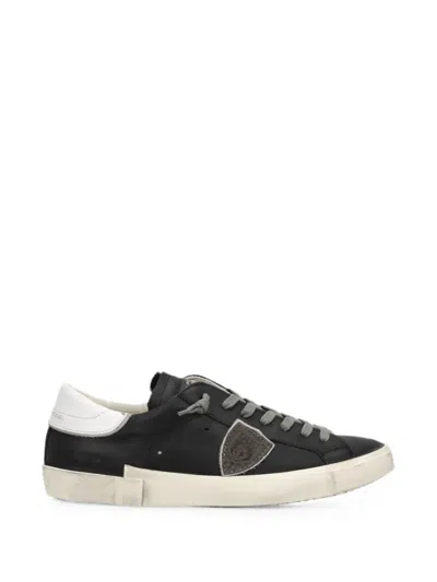 Philippe Model Prsx Low-top Sneakers In Black