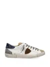 Philippe Model Lace Up Casual Sneakers Rubber Sole In White