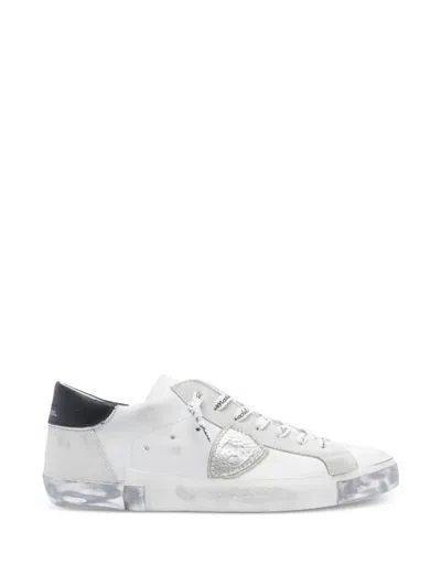Philippe Model Prsx Low-top Sneakers In White