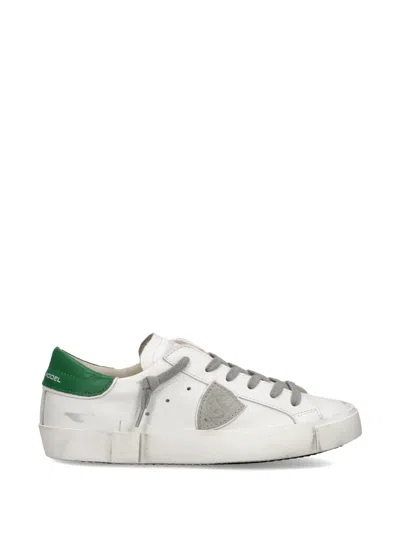 Philippe Model Prsx Low-top Sneakers In White