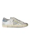 Philippe Model Prsx Metal Sequins White Sneaker In White