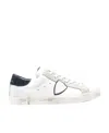 Philippe Model Distressed Effect Low-top Sneakers In White