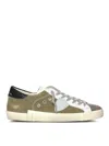 Philippe Model Prsx Low Sneakers In Green