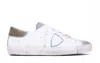 Philippe Model Prsx Sneakers In Blanc/anthracit