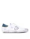 Philippe Model Man Sneakers White Size 7 Soft Leather In Blanco