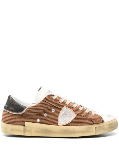 Philippe Model Prsx Sneakers In Brown