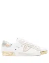 Philippe Model Prsx Sneakers In White And Blue In White