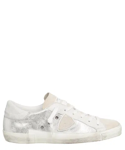 Philippe Model Prsx Sneakers In Silver