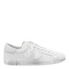 Philippe Model Premium Goat Leather Sneakers With Vintage Appeal And Luxurious Detailing In White