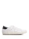 Philippe Model Distressed Effect Low-top Sneakers In White