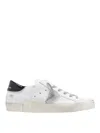 Philippe Model Prsx Sneakers By In Used Leather And Animal Print Pony Hair In Multi