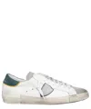 Philippe Model Round Head Low-cut Casual Shoes In White