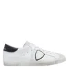 Philippe Model Prsx Low Man Blanc/bleu Sneakers In White