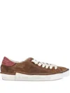 Philippe Model Prsx Suede Sneakers In Brown