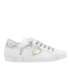 Philippe Model Prsx Leather Sneaker In White