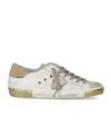 Philippe Model Prsx White Beige Sneaker In White