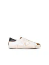 Philippe Model Prsx Leather Low-top Sneakers In White