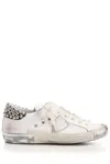 Philippe Model Prxs Tennis Lace-up Sneakers In Bianco