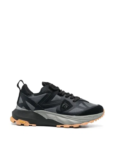 Philippe Model Rockx Low Mondial Tech Sneakers In Black