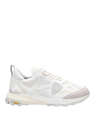 PHILIPPE MODEL ROCX LOW MESH SNEAKERS COLOR WHITE