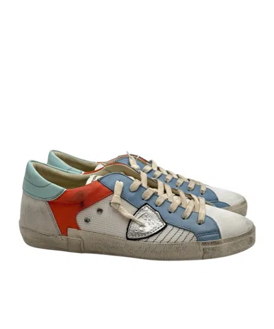 Philippe Model Round Head Low-cut Casual Shoes In Gray