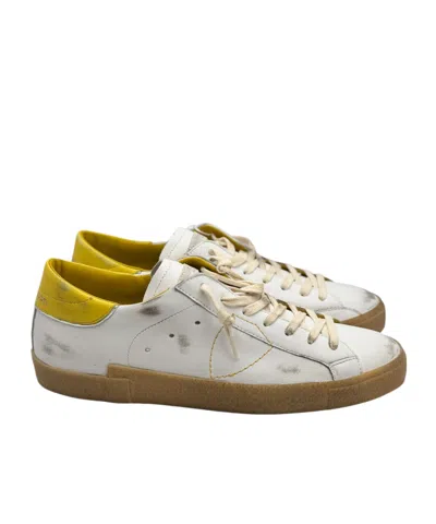 Philippe Model Round Head Low-cut Casual Shoes In Multicolor
