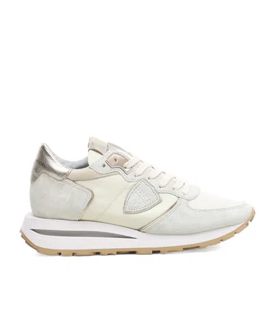 Philippe Model Round-head Sneakers In White