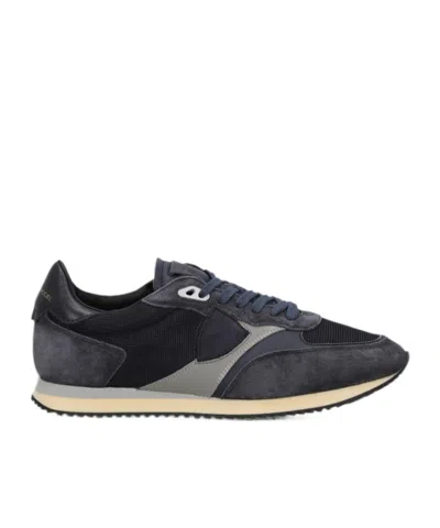 Philippe Model Round-toe Sneakers In Blue