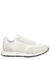 Philippe Model Low-top Rubber Sole Sneakers With Suede Overlays