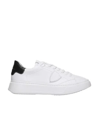 PHILIPPE MODEL SIDE LOGO-PATCH SNEAKERS