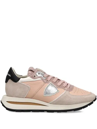 Philippe Model Silver Detail Trainers In Pink