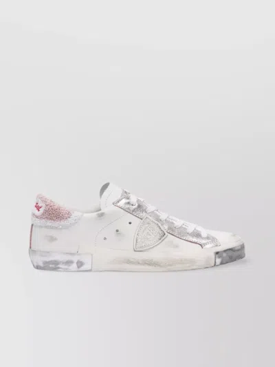 Philippe Model Slip-on Sneakers With Contrast Heel Tab In White