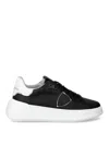 Philippe Model Woman Sneakers Black Size 8 Soft Leather In Black