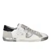 Philippe Model Sneaker Man  - Prsx Low Man - Silver In White