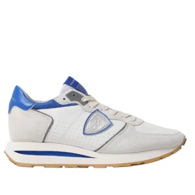 PHILIPPE MODEL SNEAKER MAN PHILIPPE MODEL - TROPEZ HAUTE LOW MAN - BLUE