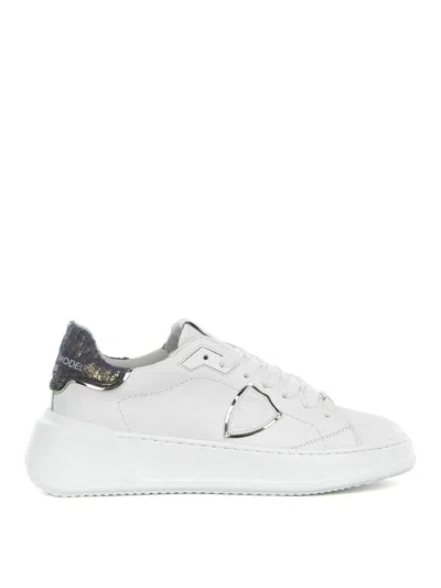 Philippe Model Sneaker Tres Temple Low White Woman