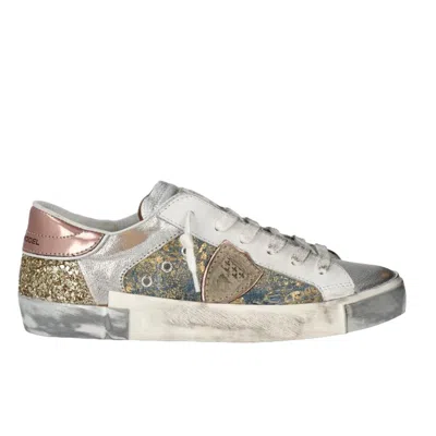 Philippe Model Sneaker Woman  - Prsx Low Woman - Denim