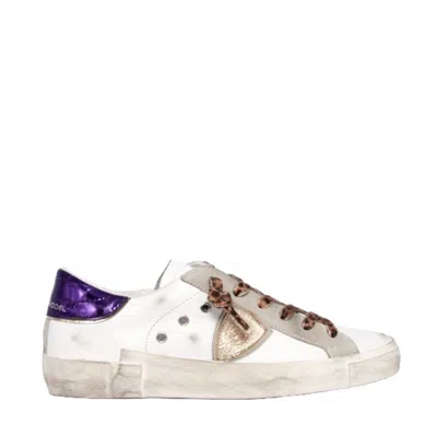 Philippe Model Sneaker Woman  - Prsx Low Woman - Purple