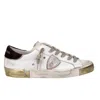 Philippe Model Panelled Sneakers In White