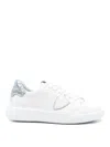 Philippe Model Round Toe Sequin Detail Sneakers