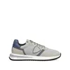 Philippe Model Gray  Blue Sneakers In Gray