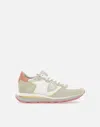 Philippe Model Leather Sneakers In Gold